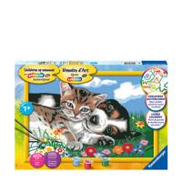 Ravensburger Schilderen op nummer Een mooie vriendschap - thumbnail