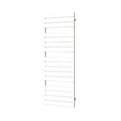 Designradiator BWS Genuo met Middenaansluiting 152 x 55 cm 800 Watt Antraciet Metallic