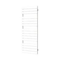 Designradiator BWS Genuo met Middenaansluiting 152 x 55 cm 800 Watt Antraciet Metallic - thumbnail