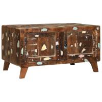 Salontafel Multikleur 80 x 54 x 45 cm massief gerecycled hout - thumbnail