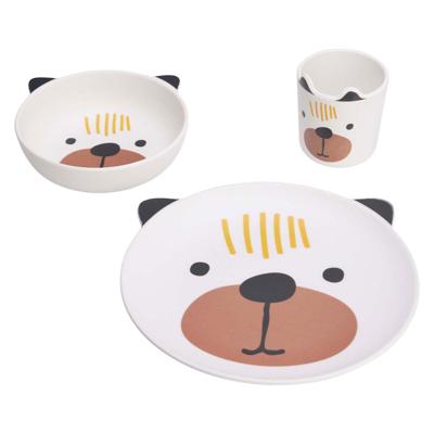 Kinder Serviesset Melamine - Hond, 3dlg. Kinder Serviesset Melamine - Hond, 3dlg.