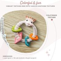 Sophie de Giraf Colo'rings in witte geschenkdoos - thumbnail