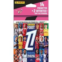 Blisterverpakking - PANINI - Voetbal FR 2025/26 Ligue 1 McDonald's - 14 vakjes + 2 gratis - 112 stickers - thumbnail