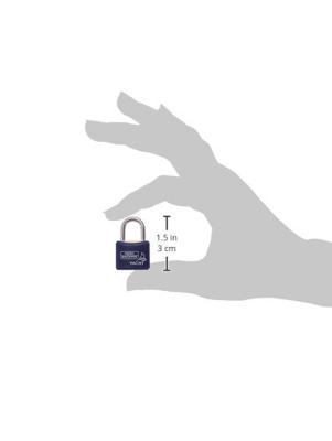 Burg Wächter 35451 Hangslot 20.00 mm Verschillend sluitend Blauw Sleutelslot