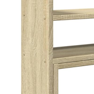 VidaXL Bureau organiser 40x17x41 cm bewerkt hout sonoma eikenkleurig
