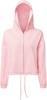 TriDry TR601 Women´s Recycled Drawstring Full-Zip Hoodie - Light Pink - XXS