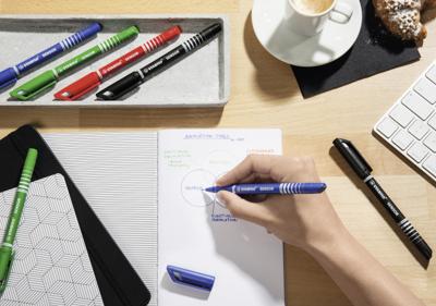 STABILO SENSOR, Fineliner, Fijn 0.3 mm, Met Meeverende Schrijfpunt- blauw, per stuk STABILO SENSOR, Fineliner, Fijn 0.3 mm, Met Meeverende Schrijfpunt- blauw, per stuk