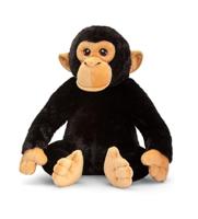 Keeleco Knuffel Chimpansee 30 cm - thumbnail