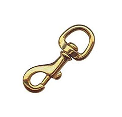 Mosquetones bronce fijo y giratorio GS71307 - MOSQUETON BRONCE GIRAT. 90MM.