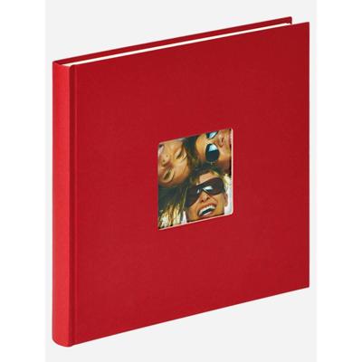 walther+ design FA-205-R Fotoalbum (b x h) 26 cm x 25 cm Rood 40 bladzijden walther+ design FA-205-R Fotoalbum (b x h) 26 cm x 25 cm Rood 40 bladzijden