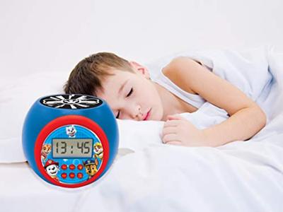 PAW Patrol projector wekker met LCD-scherm