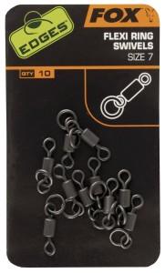 Fox Edges Flexi Ring Swivel Maat 7