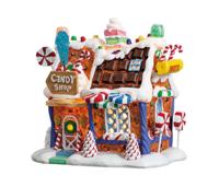 Lemax the candy shop verlicht kersthuisje Sugar &apos;N&apos; Spice 2017 - thumbnail