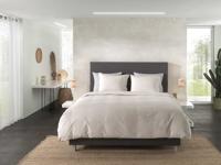 Yellow Dekbedovertrek Katoen Oxford naturel - thumbnail