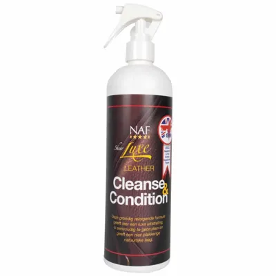 NAF Sheer Luxe Leather Cleanse&Condition