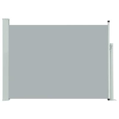 VidaXL Tuinscherm uittrekbaar 100x500 cm grijs