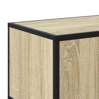 Tv-meubel 180x35x41 cm bewerkt hout sonoma eikenkleurig - thumbnail