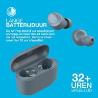 JLab Go Air Pop True Wireless Earphones, Bluetooth Earbuds, Oordopjes Draadloos with 32H Speeltijd, In Ear Headphones with Microfoon, USB-Oplaaddoos, Dubbele Verbinding, EQ3 Geluid, Leisteen - thumbnail