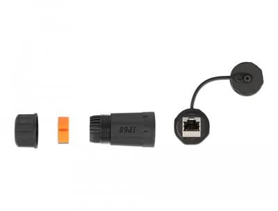 Delock Kabelconnector RJ45-aansluiting naar RJ45-aansluiting Cat.6A
