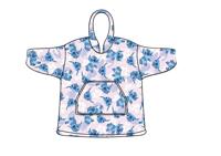 Disney Lilo & Stitch Hoodie Fleece deken Flower, 7 - 14 jaar - thumbnail