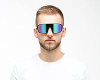 Red bull spect eyewear daft brown blue mirror - sports glasses - thumbnail