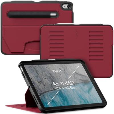 Zugu Case iPad Air 11 (M2/M3) & Air 10.9" (4th/5th gen) - Red