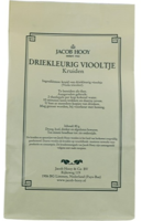 Jacob Hooy Driekleurig Viooltje Gesneden - thumbnail