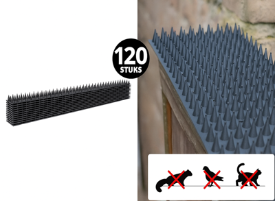 120x JONSKA Anti klim strips - Anti-klim strip - 50 x 4.5 cm