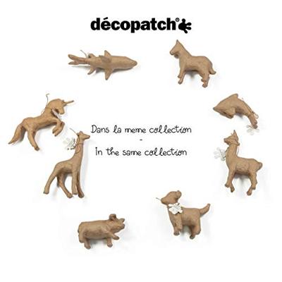 Figuur Décopatch kat rechtopstaand 11x3.5x12cm