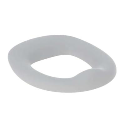 Geberit Bambini Closetzitting voor staand 28,5x31x4,5 cm Agaatgrijs