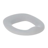 Geberit Bambini Closetzitting voor staand 28,5x31x4,5 cm Agaatgrijs - thumbnail
