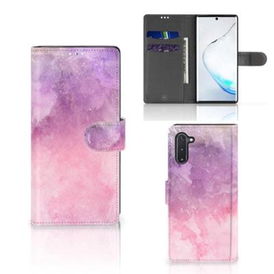 Hoesje Samsung Galaxy Note 10 Pink Purple Paint Hoesje Samsung Galaxy Note 10 Pink Purple Paint
