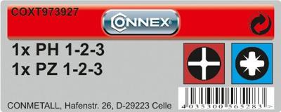 Connex Bitsset Phillips+Pozidriv (7Dlg) - COXT973927