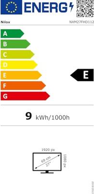 Gaming monitor Nilox Full HD 27"