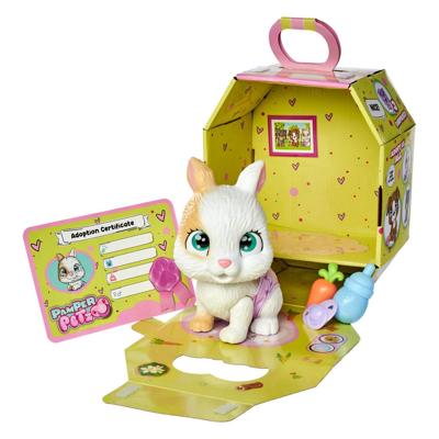 Smoby - Verwen Petz - Konijn om te adopteren - 4 accessoires - Geleed - Hout en plas - Adoptiecertificaat - Vanaf 3 jaar Smoby - Verwen Petz - Konijn om te adopteren - 4 accessoires - Geleed - Hout en plas - Adoptiecertificaat - Vanaf 3 jaar