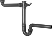 Cornat Sifon Wt Duo Pvc 1 1/2 X 40Mm - T353108R - thumbnail