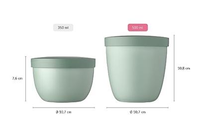 Mepal Snackpot Ellipse 500 Ml - Nordic Blue