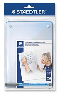Staedtler Whiteboard Whiteboards (b x h) 148 mm x 210 mm Transparant Verwijderbare whiteboardfolie incl. 1 whiteboardmarker