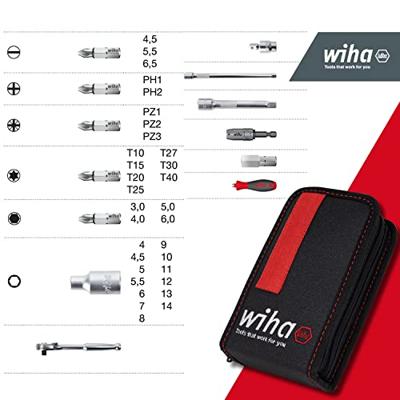 Wiha 44684 44684 Dopsleutel-bitinzetset