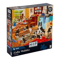 Collie Wobbles legpuzzel 1000 stukjes - thumbnail