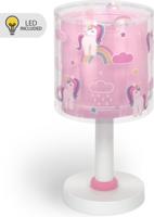 Dalber TafellampUnicorns roze voor kinderkamer - 41591N - thumbnail