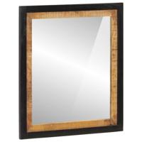 2-delige Badkamermeubelset ijzer en massief mangohout - thumbnail