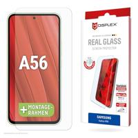 Displex Beschermglas voor Samsung Galaxy A56, eco-montageframe, volledige displayafdekking, gehard glas, krasbestendige beschermfolie, hoesvriendelijk (Real Glass 2D) - thumbnail