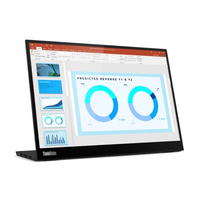 Lenovo ThinkVision M14d LED-monitor Energielabel C (A - G) 35.6 cm (14 inch) 2240 x 1400 Pixel 16:10 8 ms USB-C IPS LED Lenovo ThinkVision M14d LED-monitor Energielabel C (A - G) 35.6 cm (14 inch) 2240 x 1400 Pixel 16:10 8 ms USB-C IPS LED