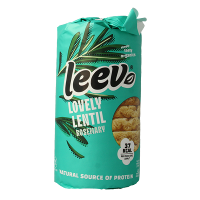 Leev Lovely lentil cakes rosemary bio 117 Gram Leev Lovely lentil cakes rosemary bio 117 Gram