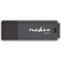 Nedis Flash Drive | 128 GB | USB Type-A | 80 MB/s | 10 MB/s | 1 stuks - FDRIU3128BK FDRIU3128BK - thumbnail