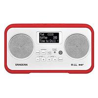 Sangean DPR-77 Radio DAB+, DAB, VHF (FM) Toetsvergrendeling Rood - thumbnail