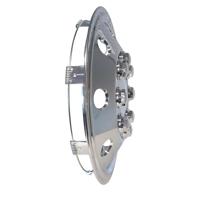 Carpoint wieldoppenset bolvormig 41 cm chroomkleurig - thumbnail