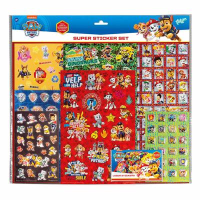 Totum Super stickerset - paw patrol