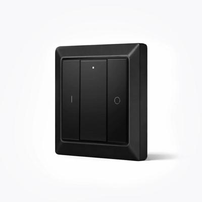 Draadloze Zigbee schakelaar van EcoDim - Geschikt voor 1 groep - Zwarte kleur Draadloze Zigbee schakelaar van EcoDim - Geschikt voor 1 groep - Zwarte kleur